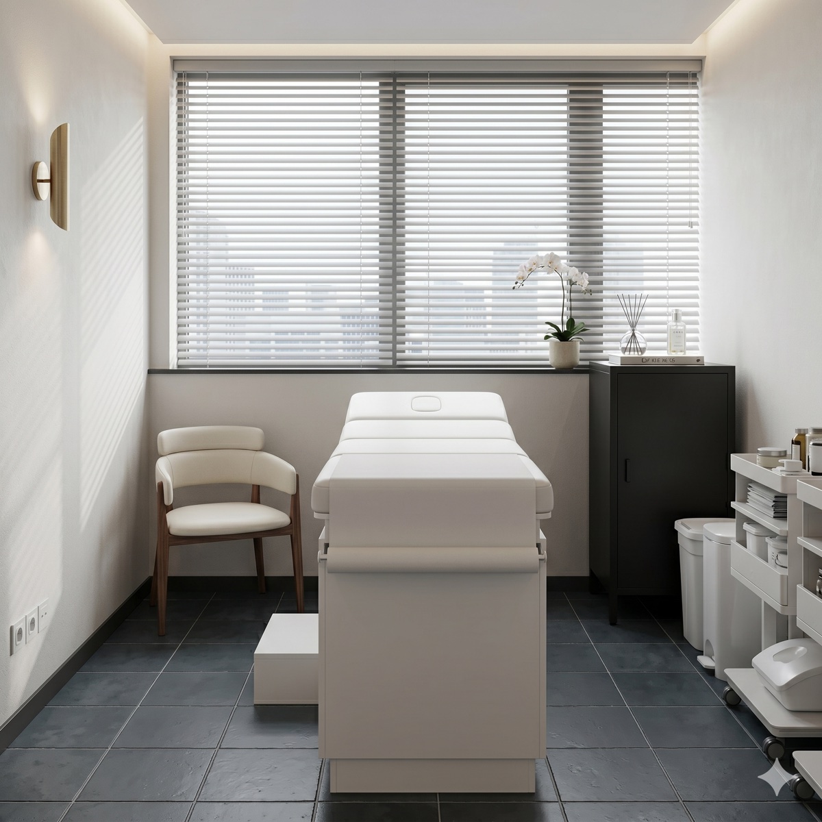 Espaço interno da Clínica Santté
